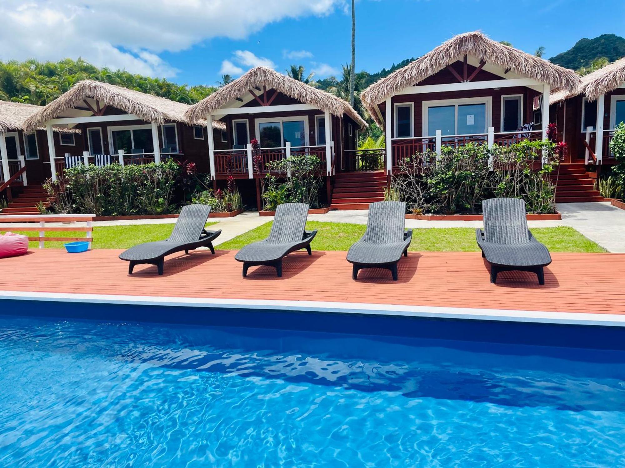Red Hibiscus Villas Đảo Đảo Rarotonga Ngoại thất bức ảnh